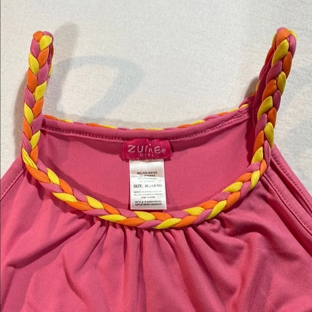 Zunie Girls Tiered Sundress XL